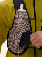 12L Trail Running Hydration Vest –Khaki Grid