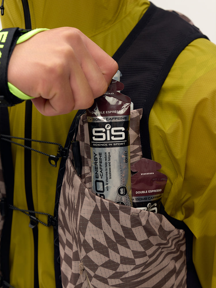 12L Trail Running Hydration Vest –Khaki Grid