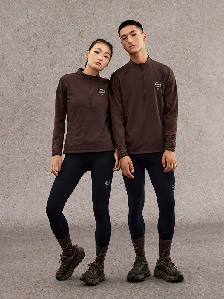 10°C Wind-Blocking Fleece Running Long Sleeve