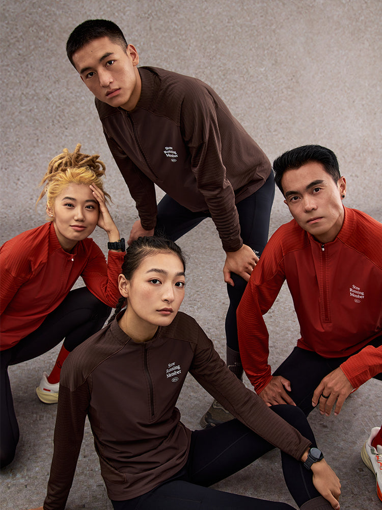 10°C Wind-Blocking Fleece Running Long Sleeve