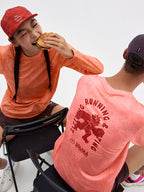 SOSO Graphic Print Running Long Sleeve