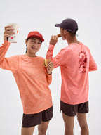 SOSO Graphic Print Running Long Sleeve