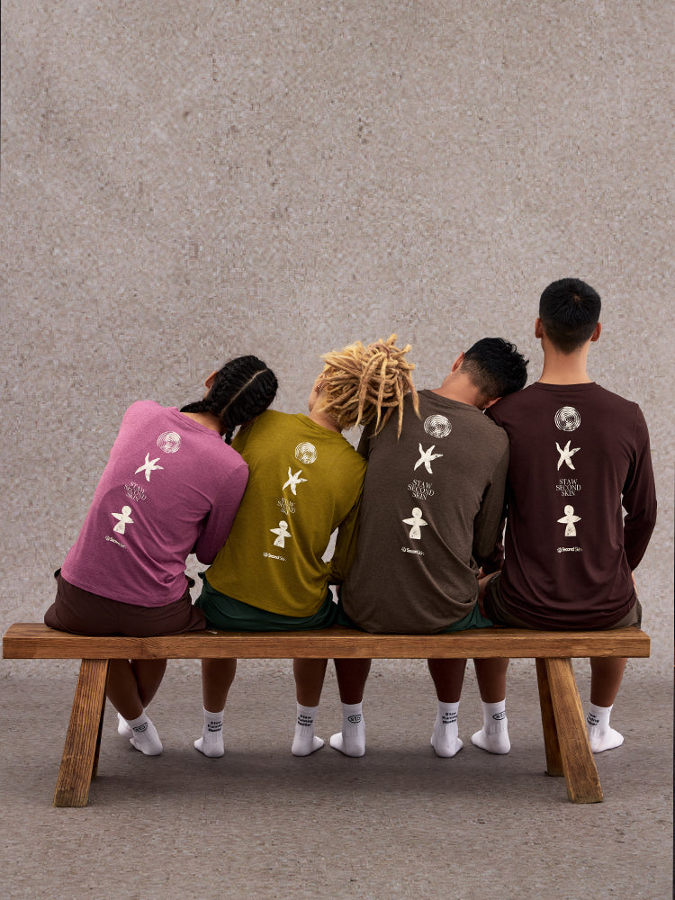 Nature Force Runner Printed Long-Sleeve Top