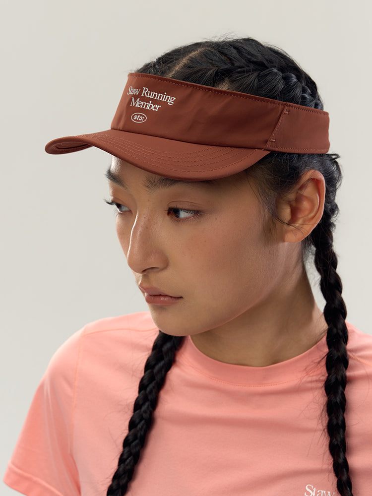 Hard Brim Running Visor