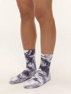 Tie-Dye Running Mid-Calf Sock