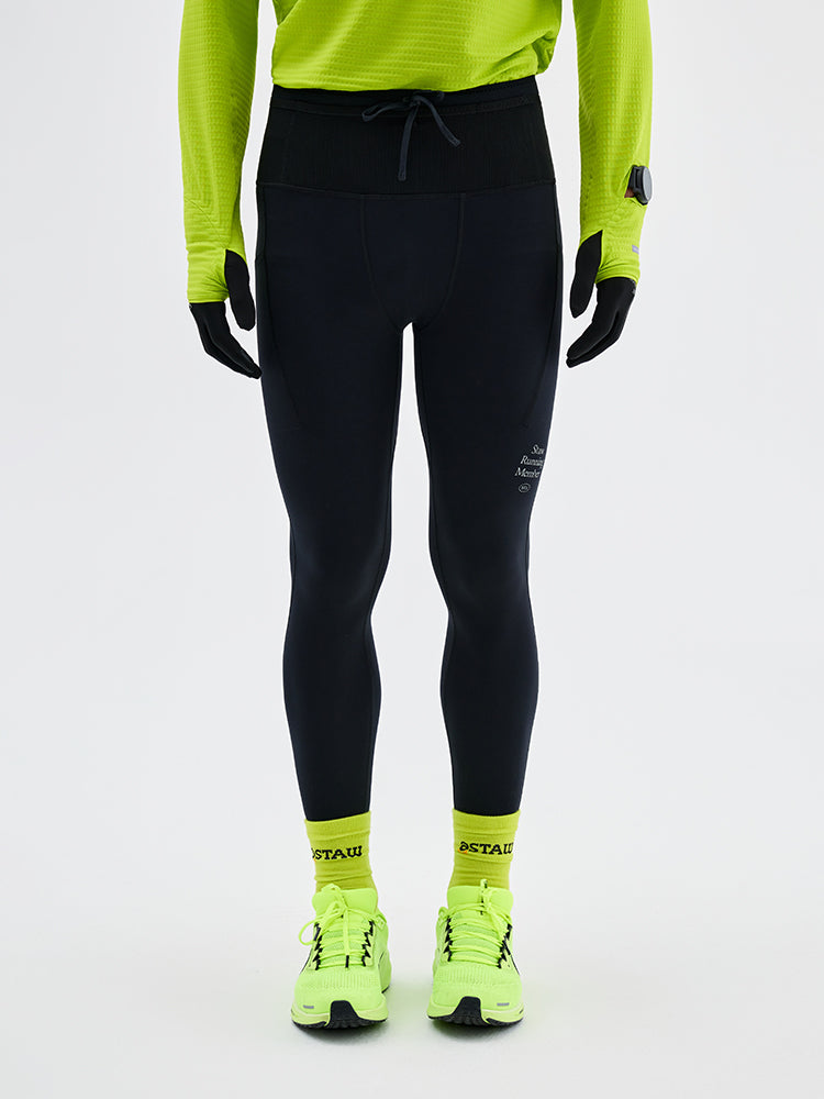 Henwen Waist Pocket Compression Long Pants