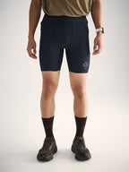 Ribbed Tight Running Shorts