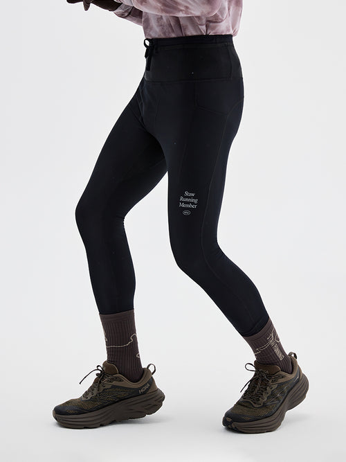 -5°C Stable Waist Pack Fleece Tight Running Pants