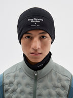 Grid Fleece Running Beanie