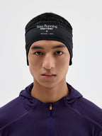 Grid Fleece Ear Warmer Headband