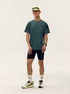 Henwen Waist Pack Compression Running Shorts