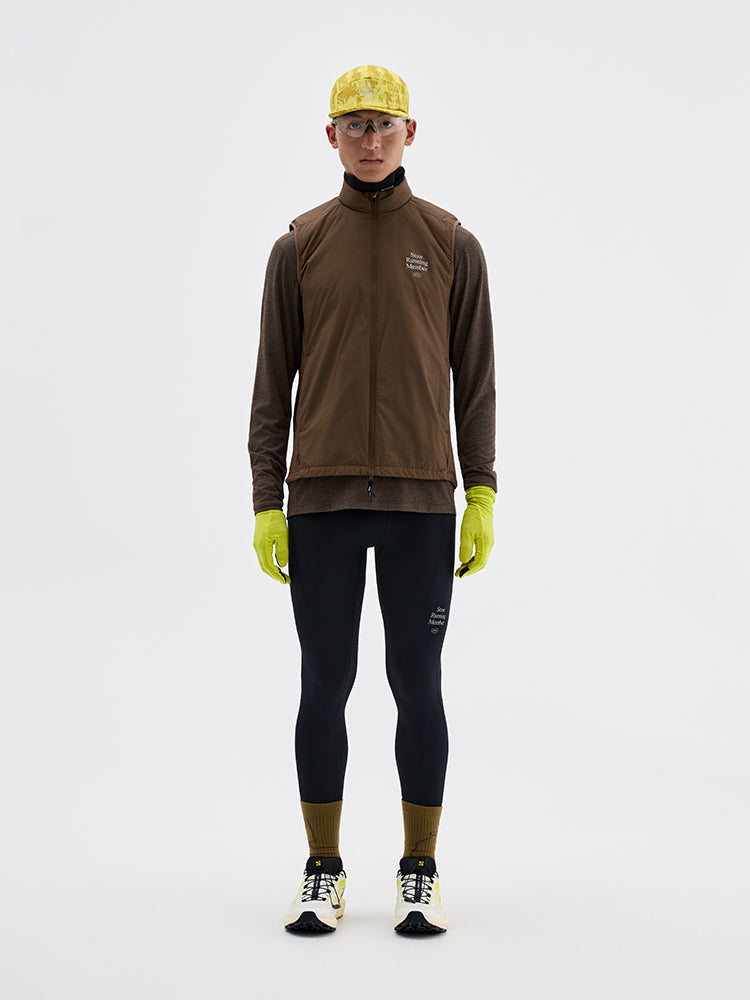 0°C Stable Waist Pack Fleece Tight Running Pants
