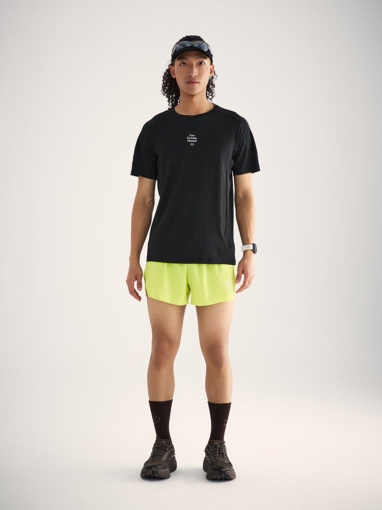 Merino Wool Solid Running T-Shirt