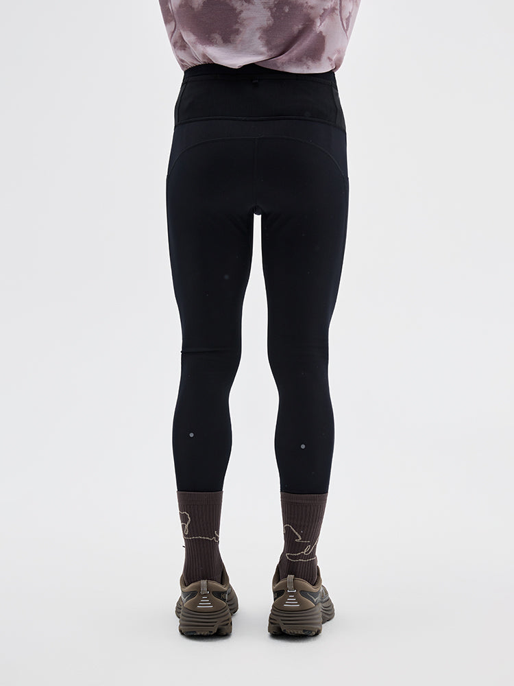 -5°C Stable Waist Pack Fleece Tight Running Pants