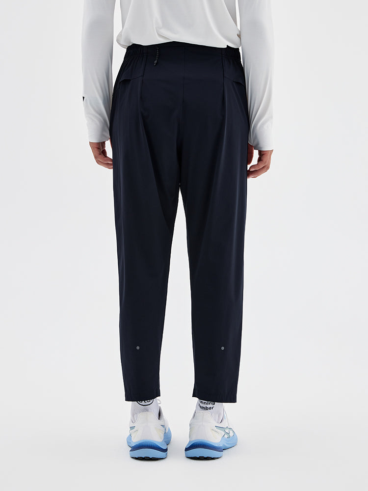 Woven Running Cropped Pants