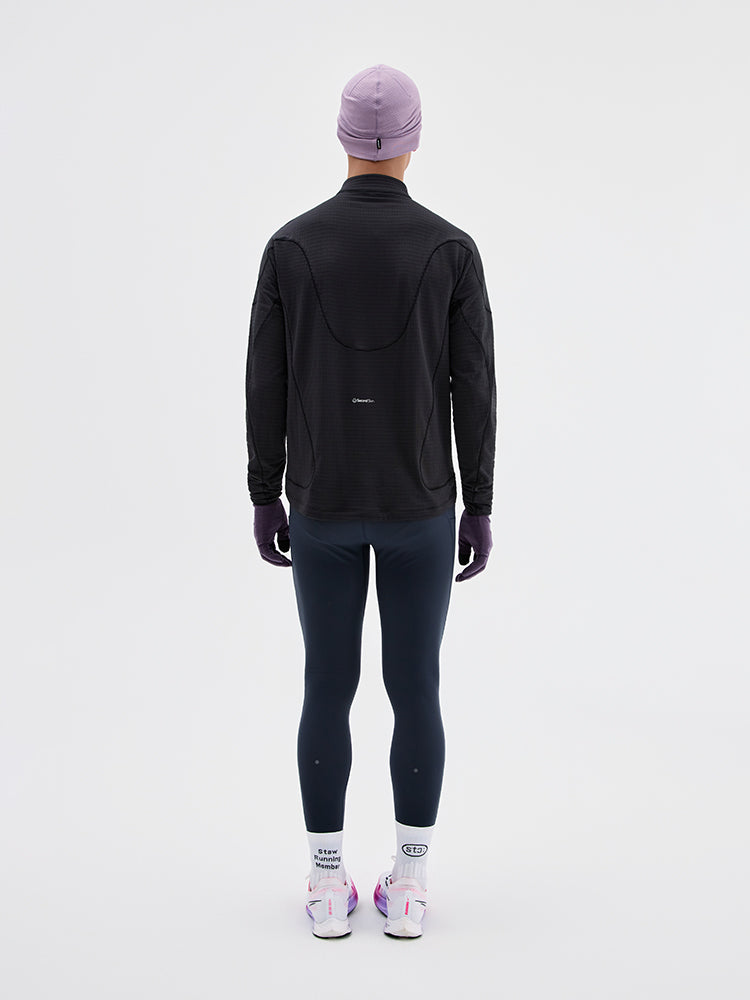 10°C Wind-Blocking Fleece Running Long Sleeve