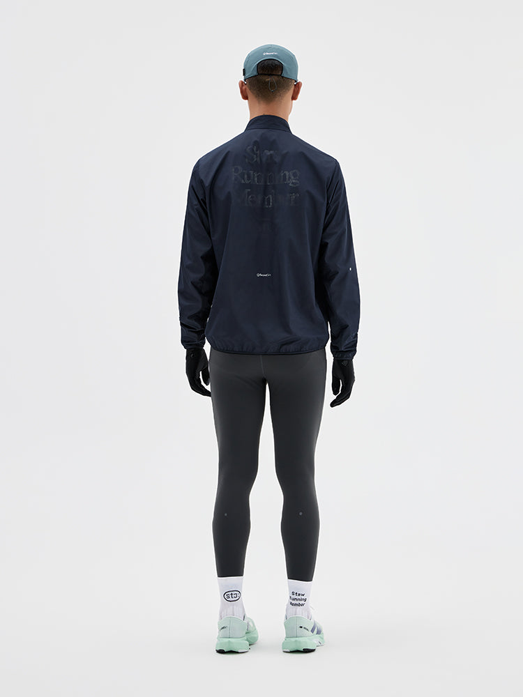 Stand-Collar Windproof Running Jacket