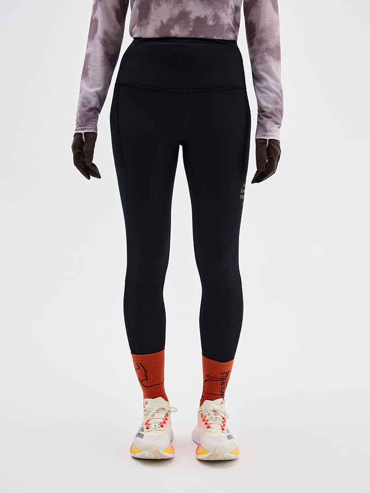 -5°C Stable Waist Pack Fleece Tight Running Pants