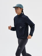Stand-Collar Windproof Running Jacket