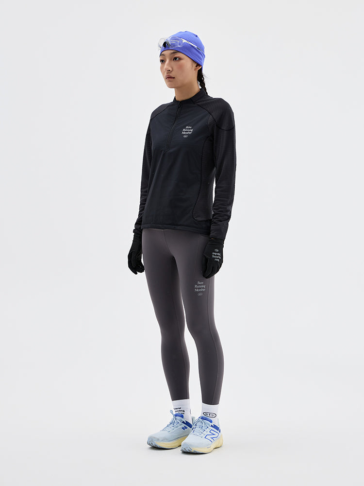 10°C Wind-Blocking Fleece Running Long Sleeve