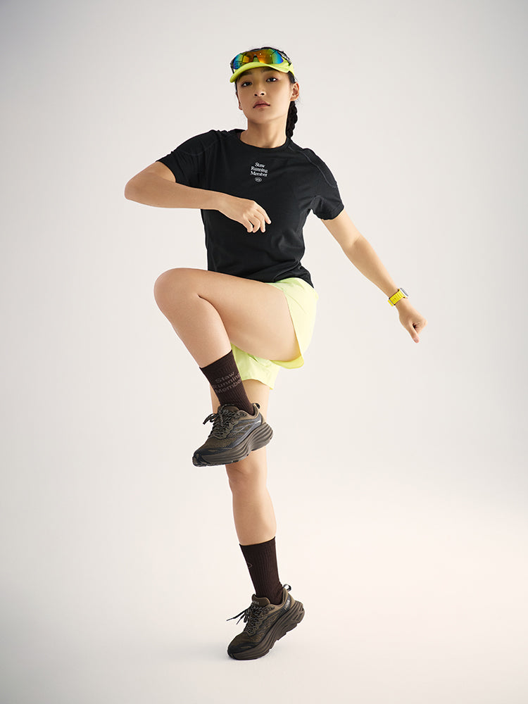 Merino Wool Solid Running T-Shirt