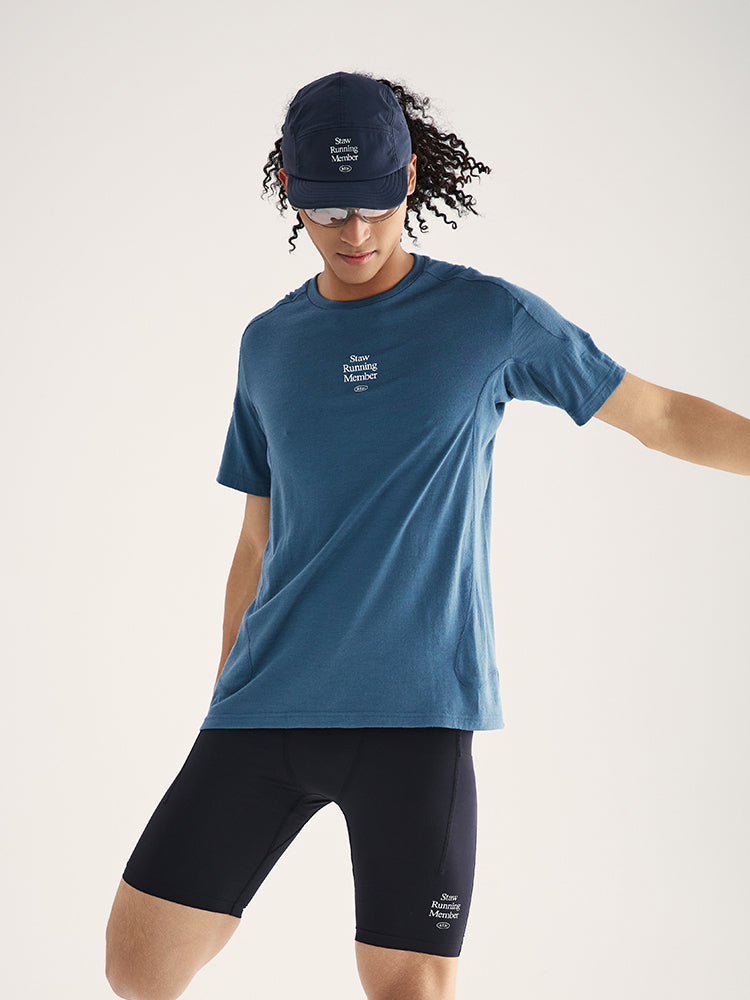 Merino Wool Solid Running T-Shirt