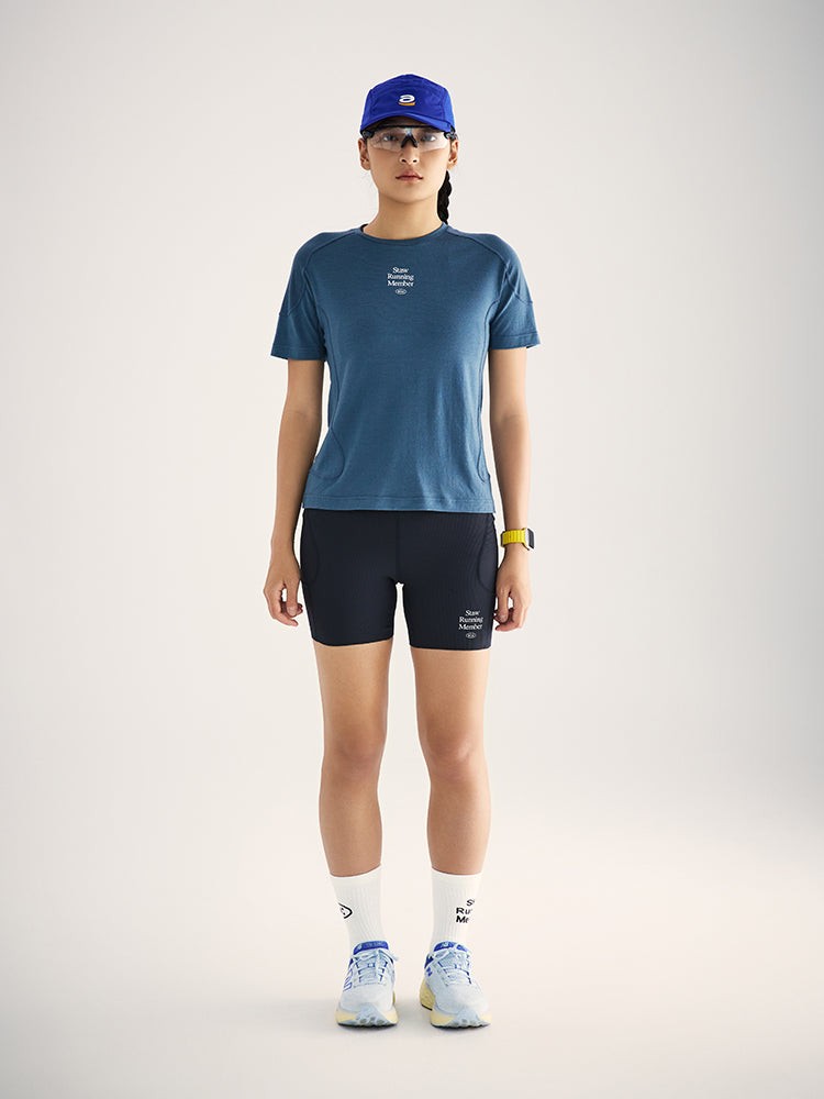 Merino Wool Solid Running T-Shirt