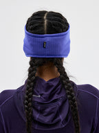 Grid Fleece Ear Warmer Headband