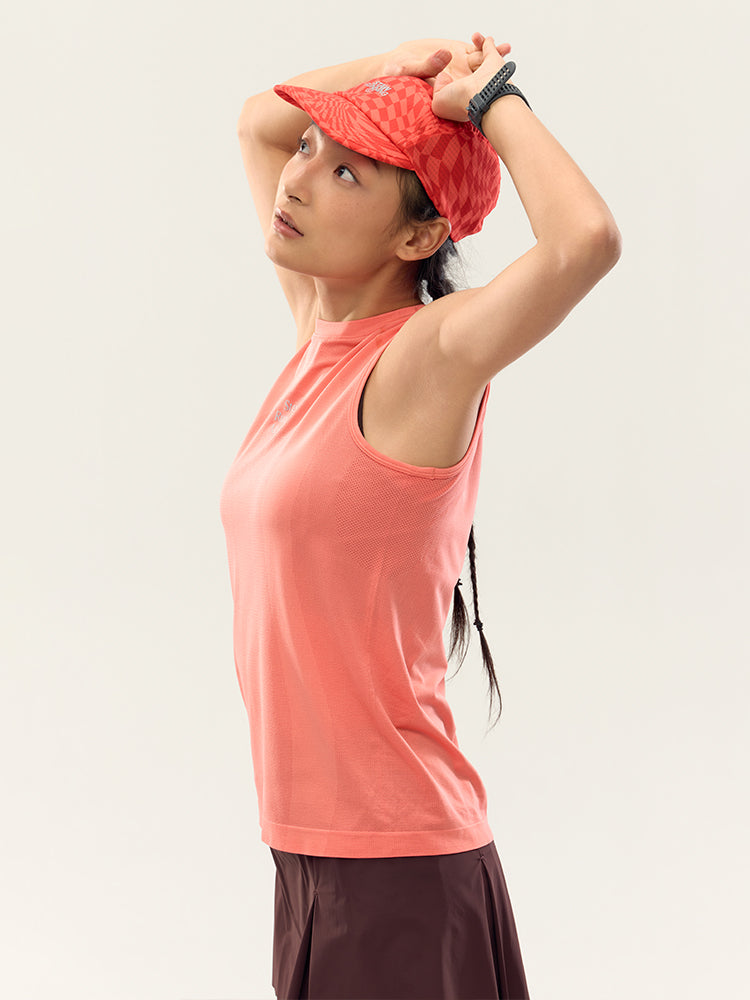 One-Piece Knit Running Vest