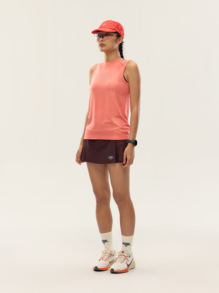 One-Piece Knit Running Vest