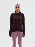 0°C 2.0 Fleece Lined Hooded Running Long Sleeve