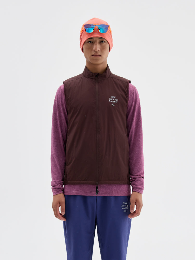 Heat-Seal Primaloft Gold Label Running Puffer Vest