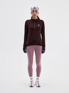 0°C 2.0 Fleece Lined Hooded Running Long Sleeve