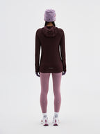0°C 2.0 Fleece Lined Hooded Running Long Sleeve