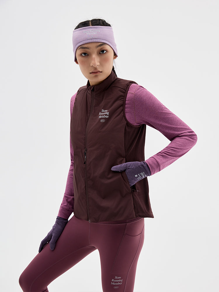 Heat-Seal Primaloft Gold Label Running Puffer Vest