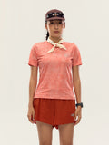 Women's Printed Zoned Running Short Sleeve
