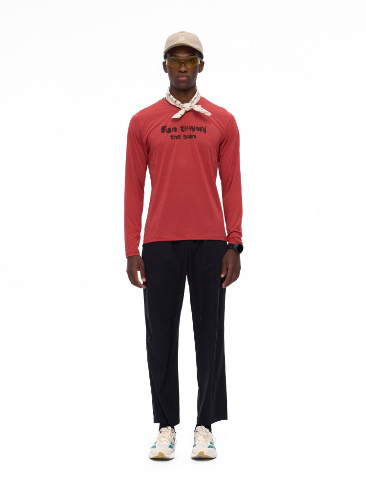 Men's Wild Bloom Printed Long Sleeve