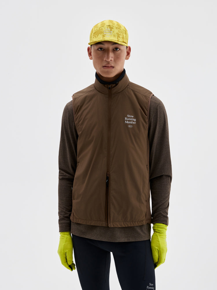 Heat-Seal Primaloft Gold Label Running Puffer Vest