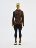 0°C 2.0 Fleece Lined Hooded Running Long Sleeve