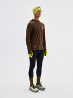 0°C 2.0 Fleece Lined Hooded Running Long Sleeve