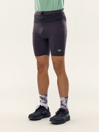 Henwen Waist Pack Compression Running Shorts