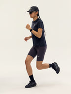 Henwen Waist Pack Compression Running Shorts