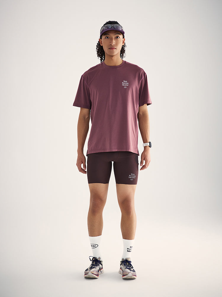 Ribbed Tight Running Shorts