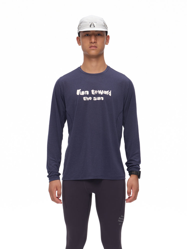 Men's Wild Bloom Printed Long Sleeve