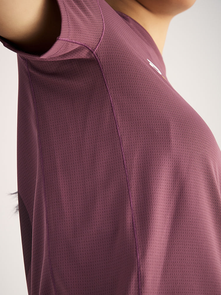 Music-Themed Printed Running T-Shirt