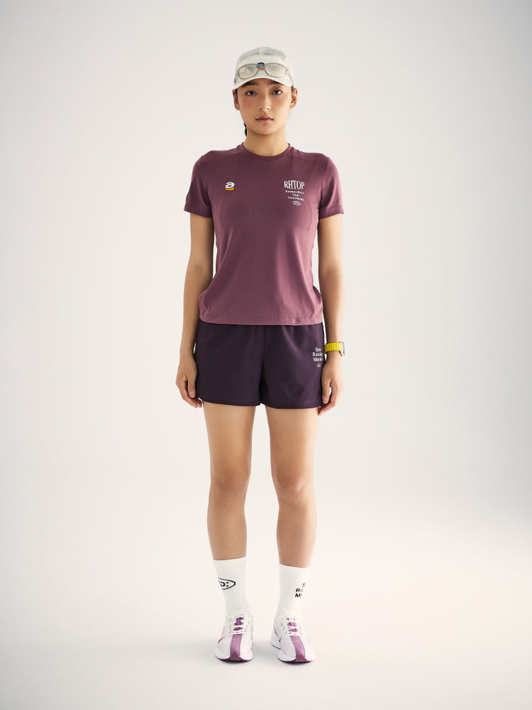 Music-Themed Printed Running T-Shirt