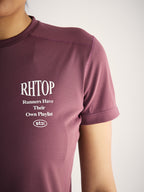 Music-Themed Printed Running T-Shirt