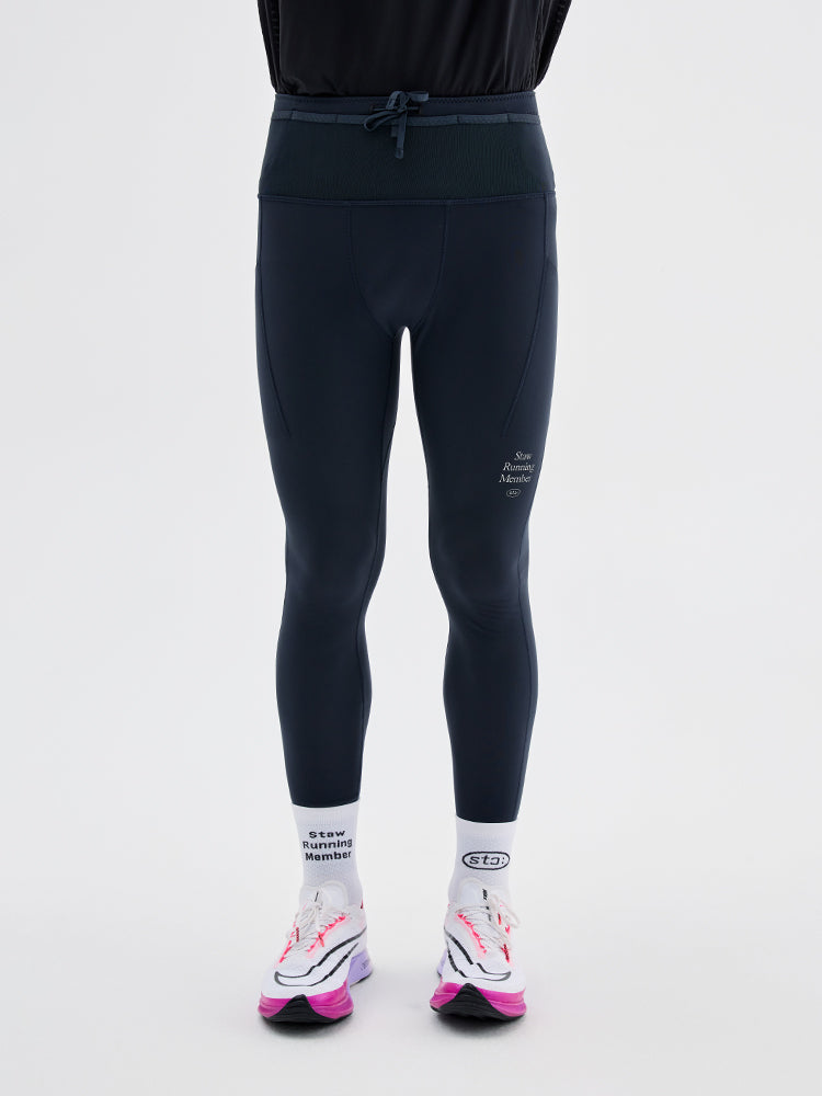 -5°C Stable Waist Pack Fleece Tight Running Pants