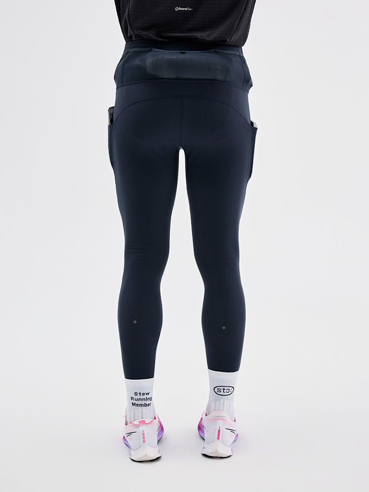 -5°C Stable Waist Pack Fleece Tight Running Pants