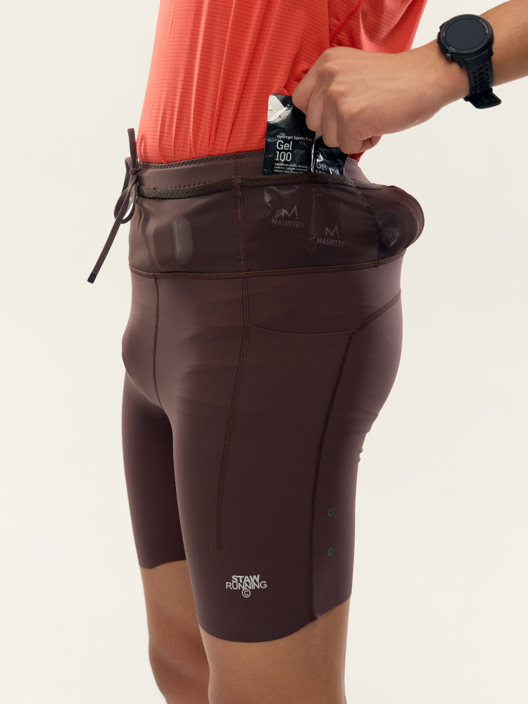 Marathon Waist Bag Compression Shorts